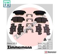 ZIMMERMANN 25644.175.2 Brake pad set
