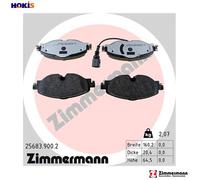 ZIMMERMANN 25683.900.2 Brake pad set