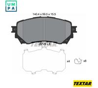 BRAKE PAD SET DISC BRAKE 2572501 FOR MAZDA PY-RPR/ZA/Y8/VPR 2.5L SH-VPTR 2.2L