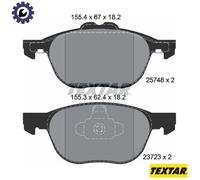 BRAKE PAD SET DISC BRAKE 2574801 FOR FORD AUSTRALIA M9MA/M8MA 1.5L 4cyl ESCAPE