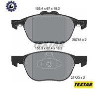 BRAKE PAD SET DISC BRAKE 2574801 FOR FORD AUSTRALIA M9MA/M8MA 1.5L JTMA 1.6L