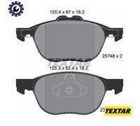 BRAKE PAD SET DISC BRAKE 2574801 FOR FORD AUSTRALIA M9MA/M8MA 1.5L JTMA 1.6L
