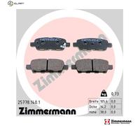 BRAKE PAD SET DISC BRAKE 25778.140.1 FOR INFINITI RENAULT SUZUKI GRAND/II 2.0L