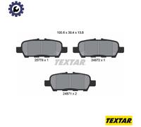 BRAKE PAD SET DISC BRAKE 2577801 FOR INFINITI SUZUKI GRAND/VITARA/XL-7/II/SUV