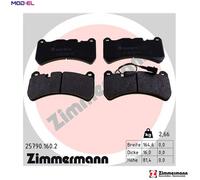 ZIMMERMANN 25790.160.2 Brake pad set