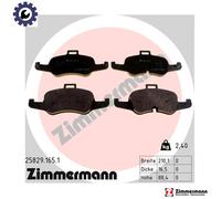 ZIMMERMANN 25829.165.1 Brake pad set
