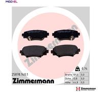 ZIMMERMANN 25878.140.1 Brake pad set