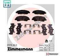 ZIMMERMANN 25976.165.2 Brake pad set