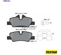 BRAKE PAD SET DISC BRAKE 2598001 FOR MINI B37 C15 A 1.5L B3815/B3615A 1.5L 3cyl