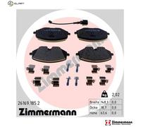 ZIMMERMANN 26169.185.2 Brake pad set