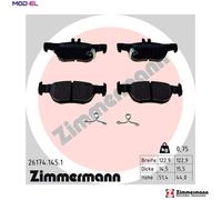 BRAKE PAD SET DISC BRAKE 26174.145.1 FOR MAZDA 3/MX-0/Sport/Hatchback/CX-0/SUV