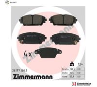 ZIMMERMANN 26177.160.1 Brake pad set