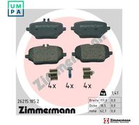 ZIMMERMANN 26215.185.2 Brake pad set
