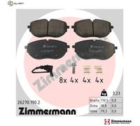 ZIMMERMANN 26270.190.2 Brake pad set