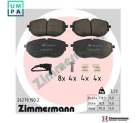 ZIMMERMANN 26270.190.2 Brake pad set