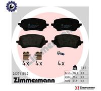 Brake pads 26271.175.2 ZIMMERMANN for FORD PUMA