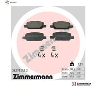 BRAKE PAD SET DISC BRAKE 26277.155.2 FOR TESLA MODEL/Y/3