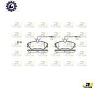 Brake pads Front Axle 2634.04 ROADHOUSE for PEUGEOT CITROËN