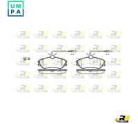 Brake pads Front Axle 2634.04 ROADHOUSE for PEUGEOT CITROËN
