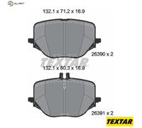 BRAKE PAD SET DISC BRAKE 2639001 FOR MERCEDES-BENZ E-CLASS/T-Model/All-Terrain