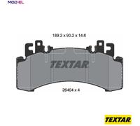 BRAKE PAD SET DISC BRAKE 2640401 FOR MERCEDES-BENZ