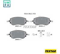 TEXTAR 2645101 Brake pad set