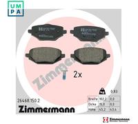 ZIMMERMANN 26468.150.2 Brake pad set