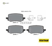 BRAKE PAD SET DISC BRAKE 2648701 FOR HYUNDAI KIA G4FT/G4FP/G4FU/D4FE 1.6L 4cyl