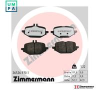 BRAKE PAD SET DISC BRAKE 26526.970.1 FOR MERCEDES-BENZ C-CLASS/All-Terrain 1.5L