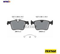 TEXTAR 2661001 Brake pad set