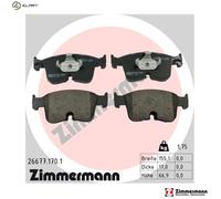 ZIMMERMANN 26677.170.1 Brake pad set