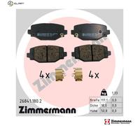 ZIMMERMANN 26841.180.2 Brake pad set