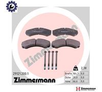ZIMMERMANN 29121.200.1 Brake pad set