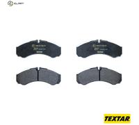 Genuine OE Textar Brake Pads Full Set Of 4 Front / Rear 2912111