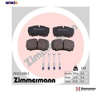 Brake pads 29123.200.1 ZIMMERMANN for IVECO DAILY III Platform/Chassis