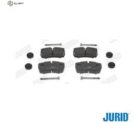 Jurid Brake Pad Set 2912309560 – Disc Brake, fits IVECO DAILY III/IV
