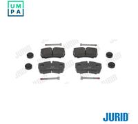 Jurid Brake Pad Set 2912309560 – Disc Brake, fits IVECO DAILY III/IV