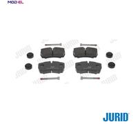 Jurid Brake Pad Set 2912309560 – Disc Brake, fits IVECO DAILY III/IV