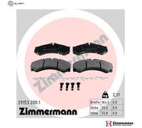 ZIMMERMANN 29153.200.1 Brake pad set