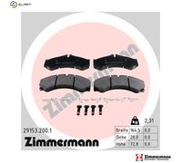 ZIMMERMANN 29153.200.1 Brake pad set