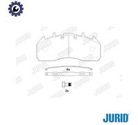 BRAKE PAD SET DISC BRAKE 2917409560 FOR RENAULT TRUCKS SOLARIS VOLVO 3.0L 4cyl D