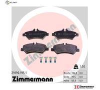 ZIMMERMANN 29190.195.1 Brake pad set