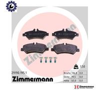 ZIMMERMANN 29190.195.1 Brake pad set