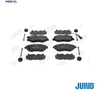 JURID 2919009561 Brake pad set