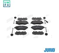JURID 2919009561 Brake pad set