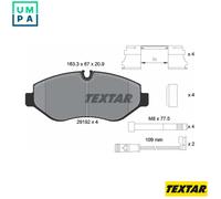 Textar 2919202 Brake Pad Set