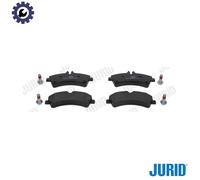 Brake pads 2921709560 JURID for MERCEDES-BENZ VW