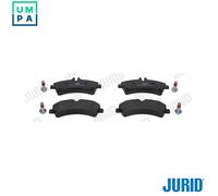 Brake pads 2921709560 JURID for MERCEDES-BENZ VW