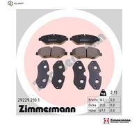 BRAKE PAD SET DISC BRAKE 29229.210.1 FOR IVECO DAILY/VI/Platform/Chassis/Van