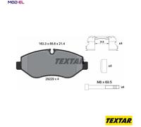 BRAKE PAD SET DISC BRAKE 2922901 FOR IVECO CITY/Bus/DAILY F1CE0441A 3.0L 4cyl